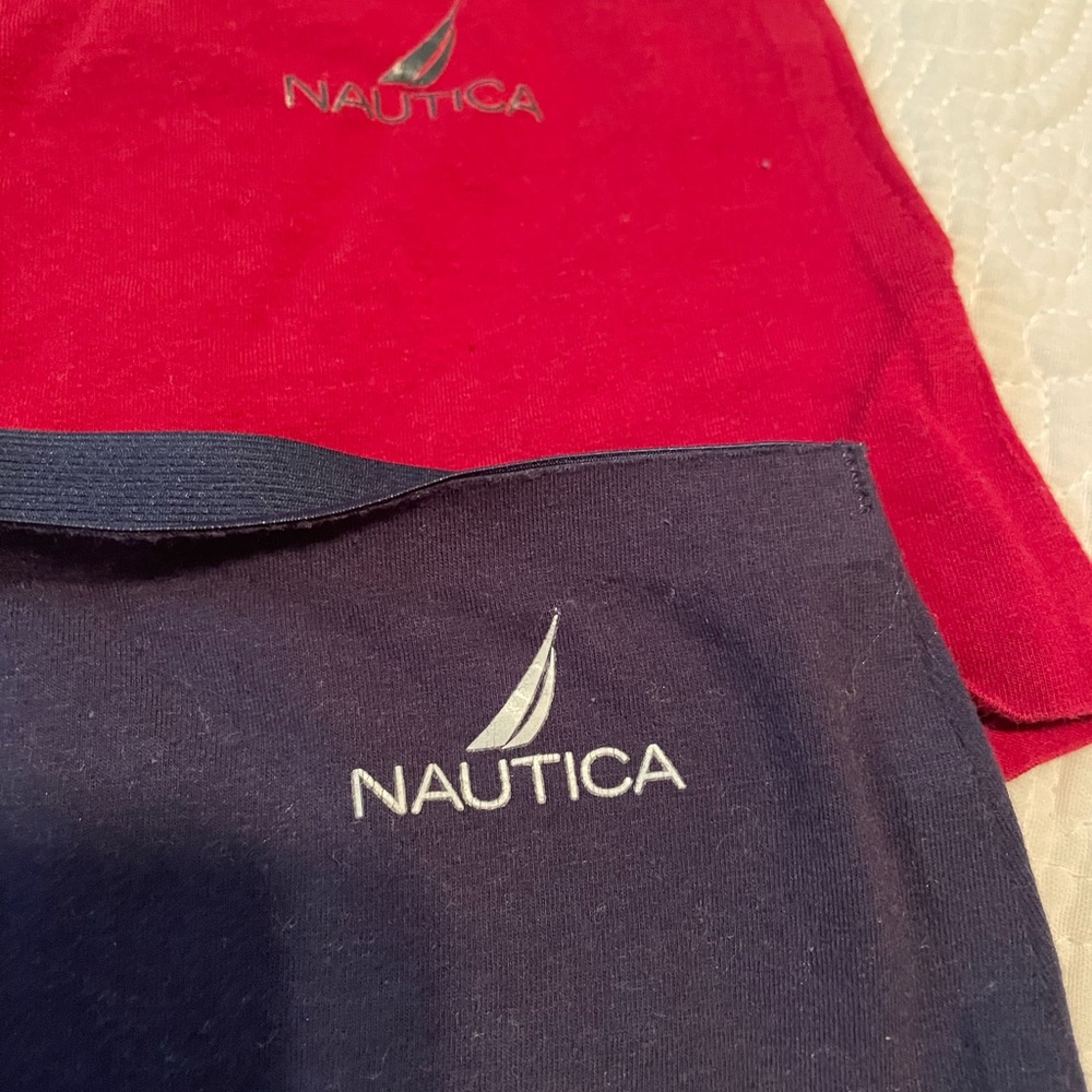 Nautica Red and Navy Cotton Panties
